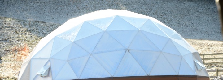 Time Lapse of Geodesic Dome Construction